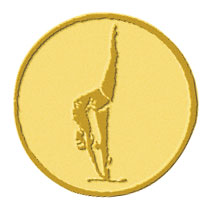 Centre médaille gym diamètre 50 mm PA100