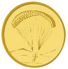 Centre médaille parapente diamètre 25 mm PB118