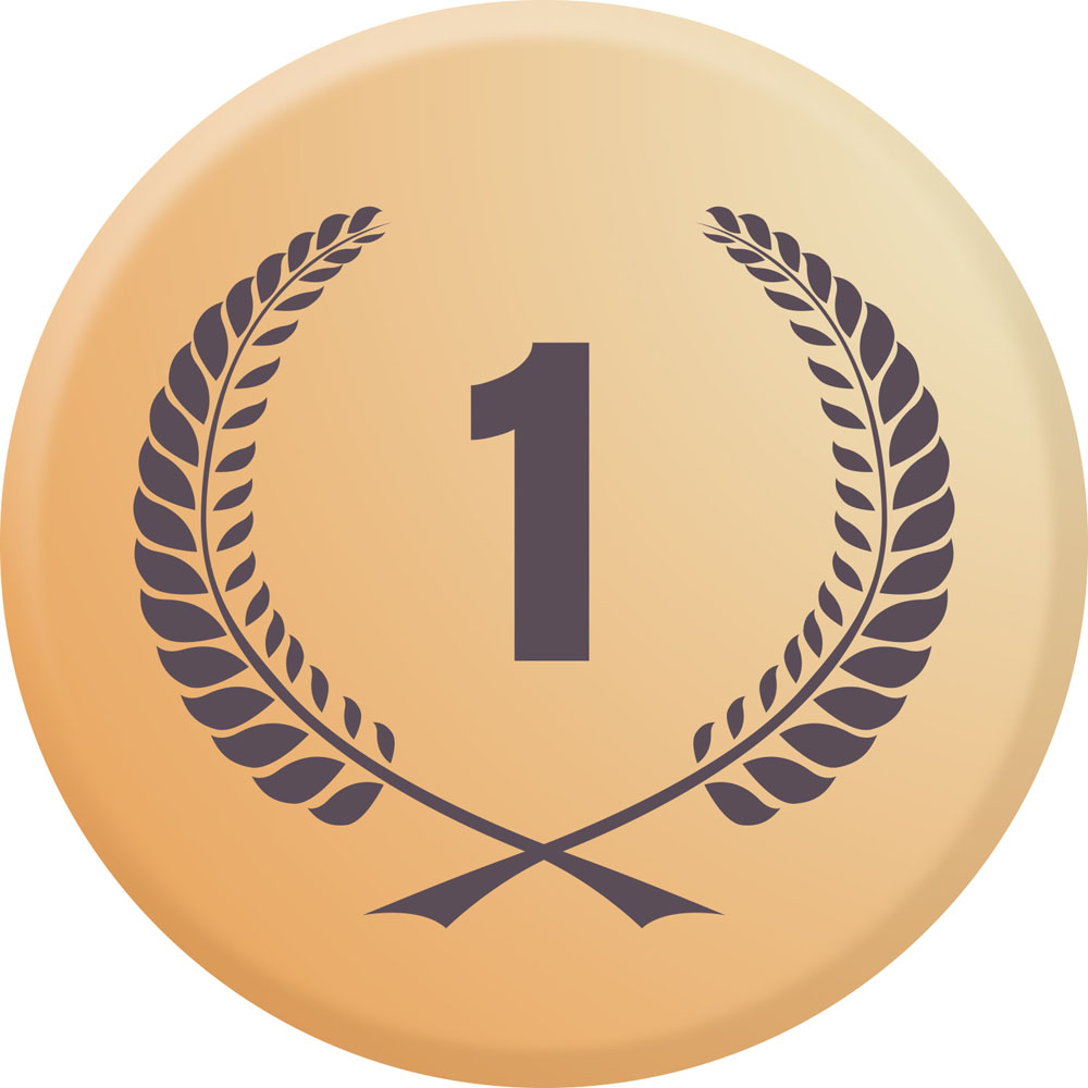 Centre médaille 1er diamètre 50 mm PCA075