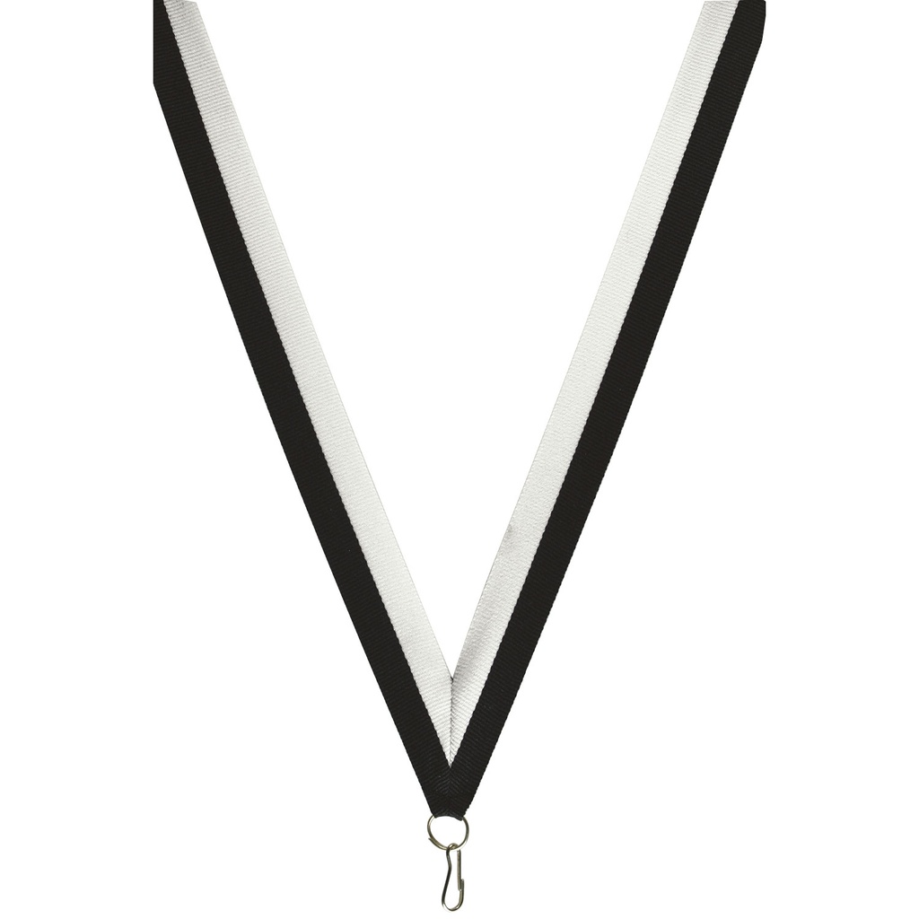 Ruban blanc/noir 800 x 20 mm R13A