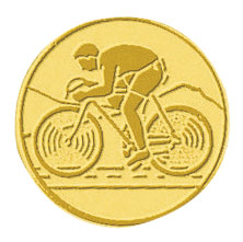 Centre médaille cycling diamètre 25 mm PB029