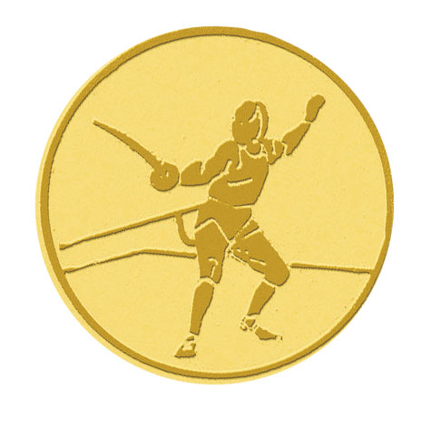 Centre médaille escrime diamètre 25 mm PB038