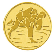 Centre médaille judo diamètre 25 mm PB056