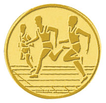 Centre médaille running diamètre 25 mm PB026