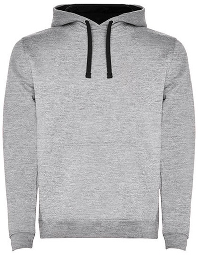 Sweatshirt Urban ROLY RY1067 Heather grey/Black