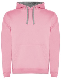 Sweatshirt Urban ROLY RY1067 Light Pink/Heather grey