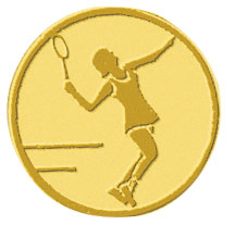 Centre médaille tennis diamètre 25 mm PB091